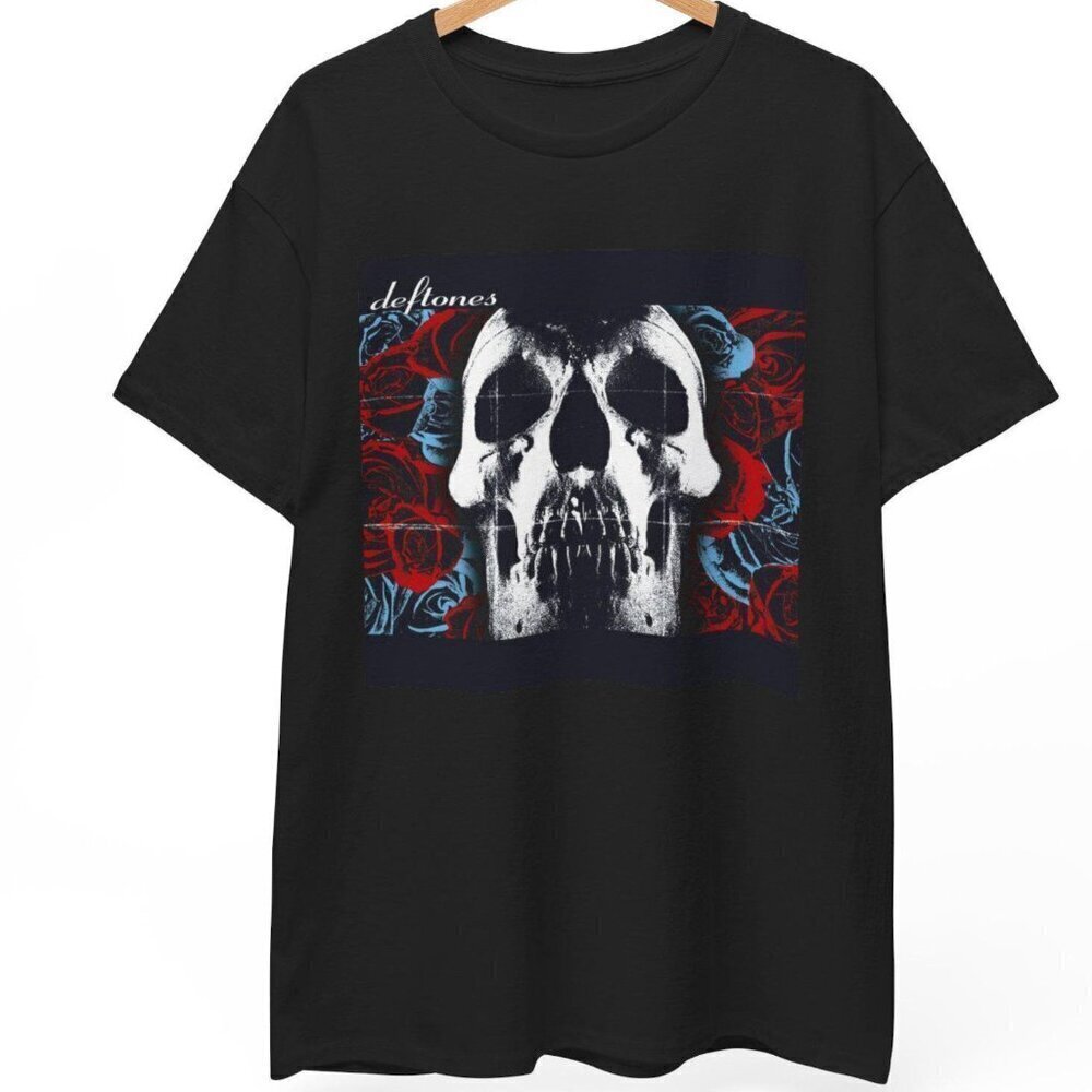 Deftones Album Cover T-Shirt Alternative Metal Band Fan Tee - Picture 1 of 4